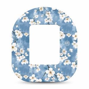 ExpressionMed Cherry Blossom Mobi Tape Single Tape Painted Cherry Blossom Tree, Adhesive Tape CGM Design