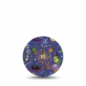 ExpressionMed Wizarding World Freestyle Libre 3 and Libre 3 Plus OverPatch, Single Tape whimsical magic print Adhesive Tape for CGM