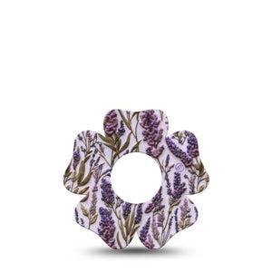 ExpressionMed Stitched Bloom Infusion Flower, 5-Pack Lavender stitch Best Covers For Insulin Pump