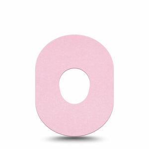ExpressionMed Baby Pink Dexcom G7 Tape, Dexcom Stelo Glucose Biosensor System, Single Tape Pantone Color, Light Cute Pink, Overlay Tape CGM Design