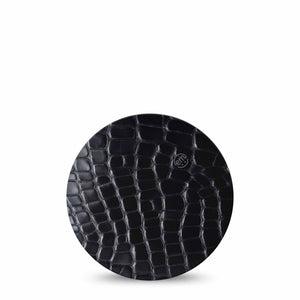 ExpressionMed Black Aligator Skin Freestyle Libre and Libre 2 Plus Overpatch, Abbott Lingo, Single Tape Cool Alligator Skin Inspired, Fixing Ring Patch CGM Design