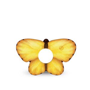 ExpressionMed Golden Petal Butterfly Freestyle Libre 3 and Libre 3 Plus Butterfly, Single Tape gold butterfly pattern Waterproof Adhesive Tape for CGM