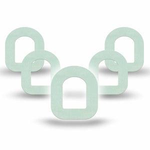 ExpressionMed Mint Green Omnipod Mini Tape, 5-Pack Tape Solid Color, Adhesive Tape Pump Design