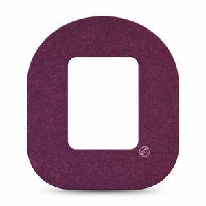 ExpressionMed Wine Red Tandem Mobi Tape, Single Tape Pantone Color, Adhesive Tape CGM Design