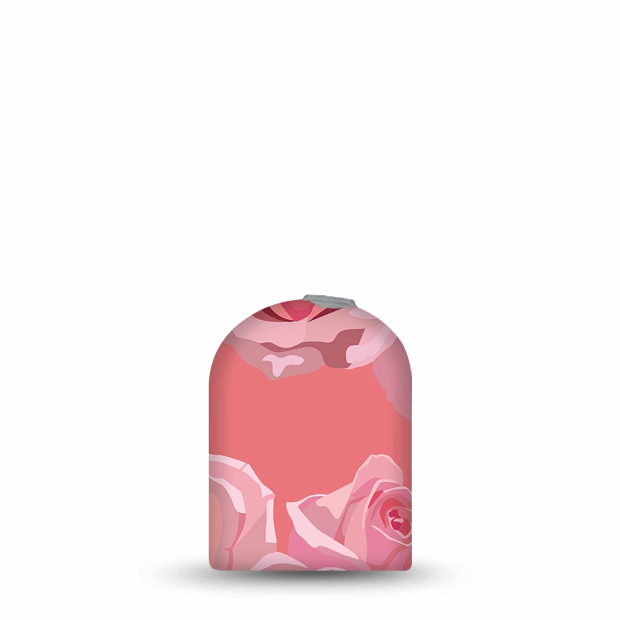 ExpressionMed Blush Rose Pod Full Wrap Sticker Pod Full Wrap Sticker Single Sticker Pink Roses Decorative Decal Pump design