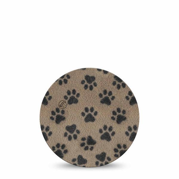 ExpressionMed Fuzzy Pawprints Freestyle Libre, Libre 2 Plus, and Abbott Lingo OverPatch, Single Tape Fur pawprints Fixing Ring Tape for Continuous Glucose Monitor