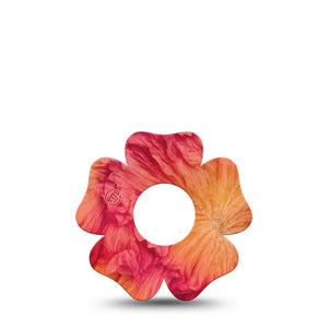 ExpressionMed Ruffles Infusion Flower, 5-Pack Orange ruffles Best Covers For Insulin Pump