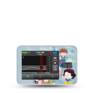 ExpressionMed Snow White Tandem T-Slim Sticker, Single Sticker Only Adorable Style Snow White, Vinyl Decoration Pump Design