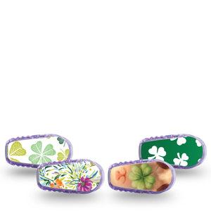 ExpressionMed St Pattys VP Dexcom G6 Sticker, 4-Pack Sticker St Patricks Day inspired Adhesive Tape for CGM