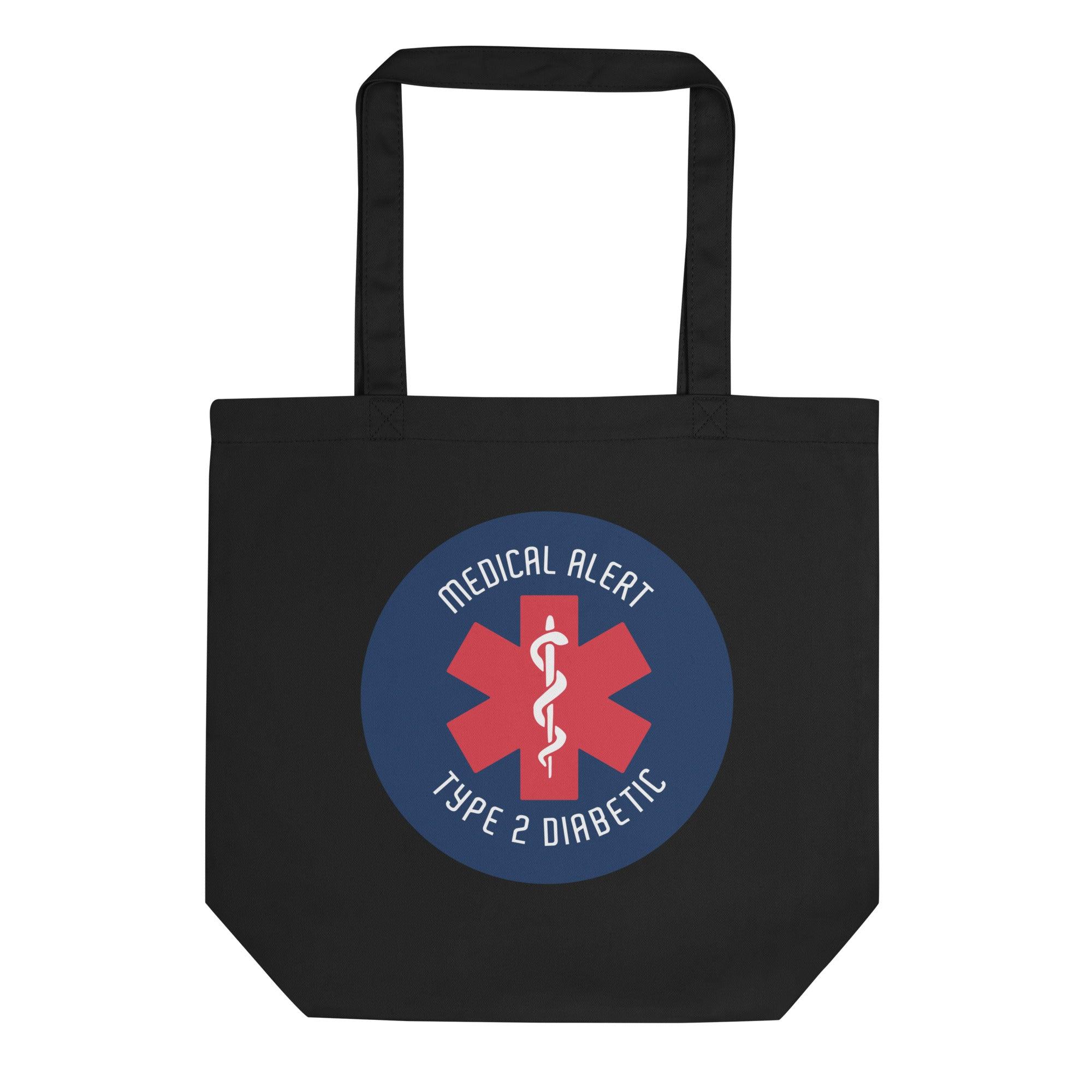 ExpressionMed Type 2 Diabetic Alert Eco Tote Bag