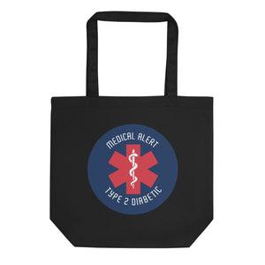ExpressionMed Type 2 Diabetic Alert Eco Tote Bag