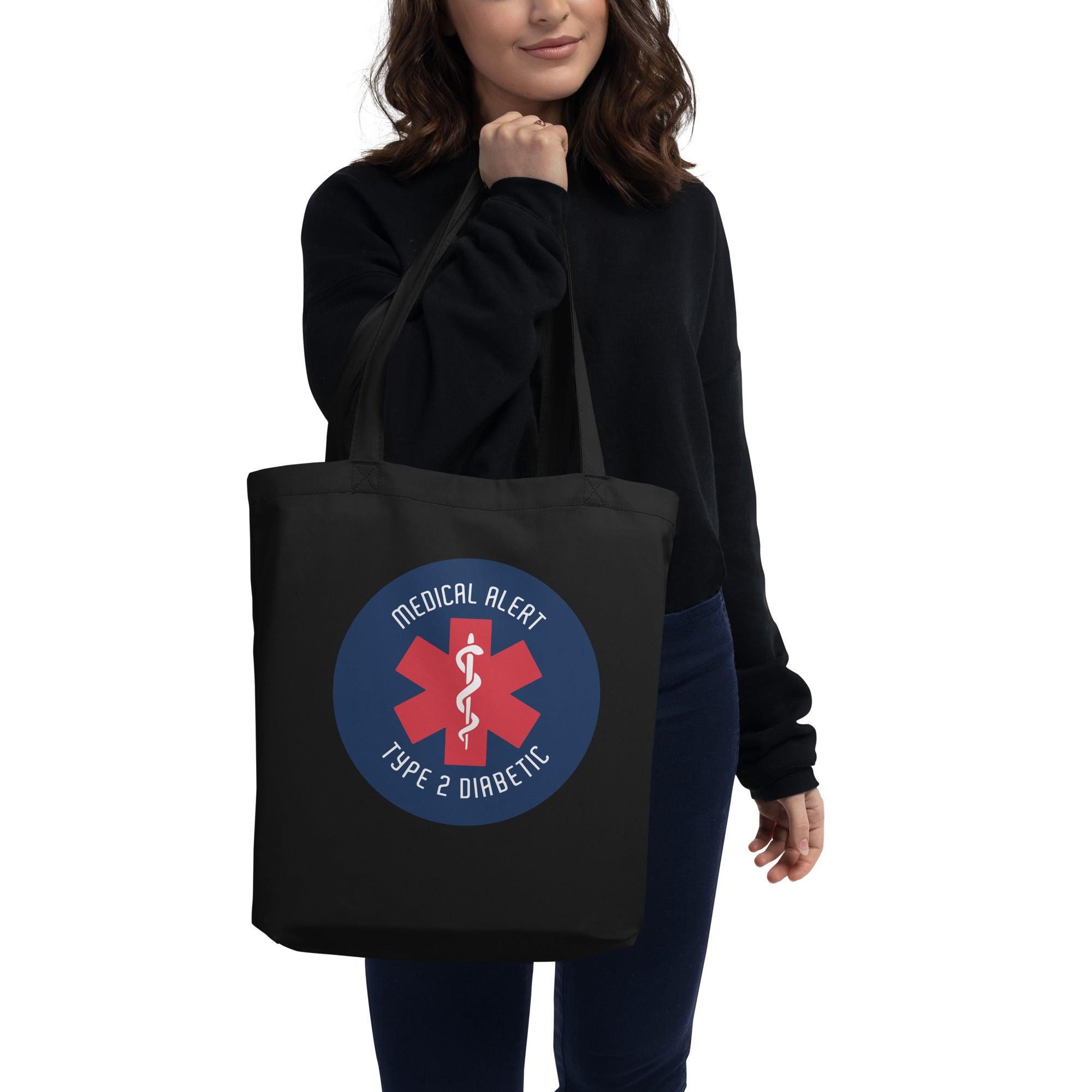 ExpressionMed Type 2 Diabetic Alert Eco Tote Bag