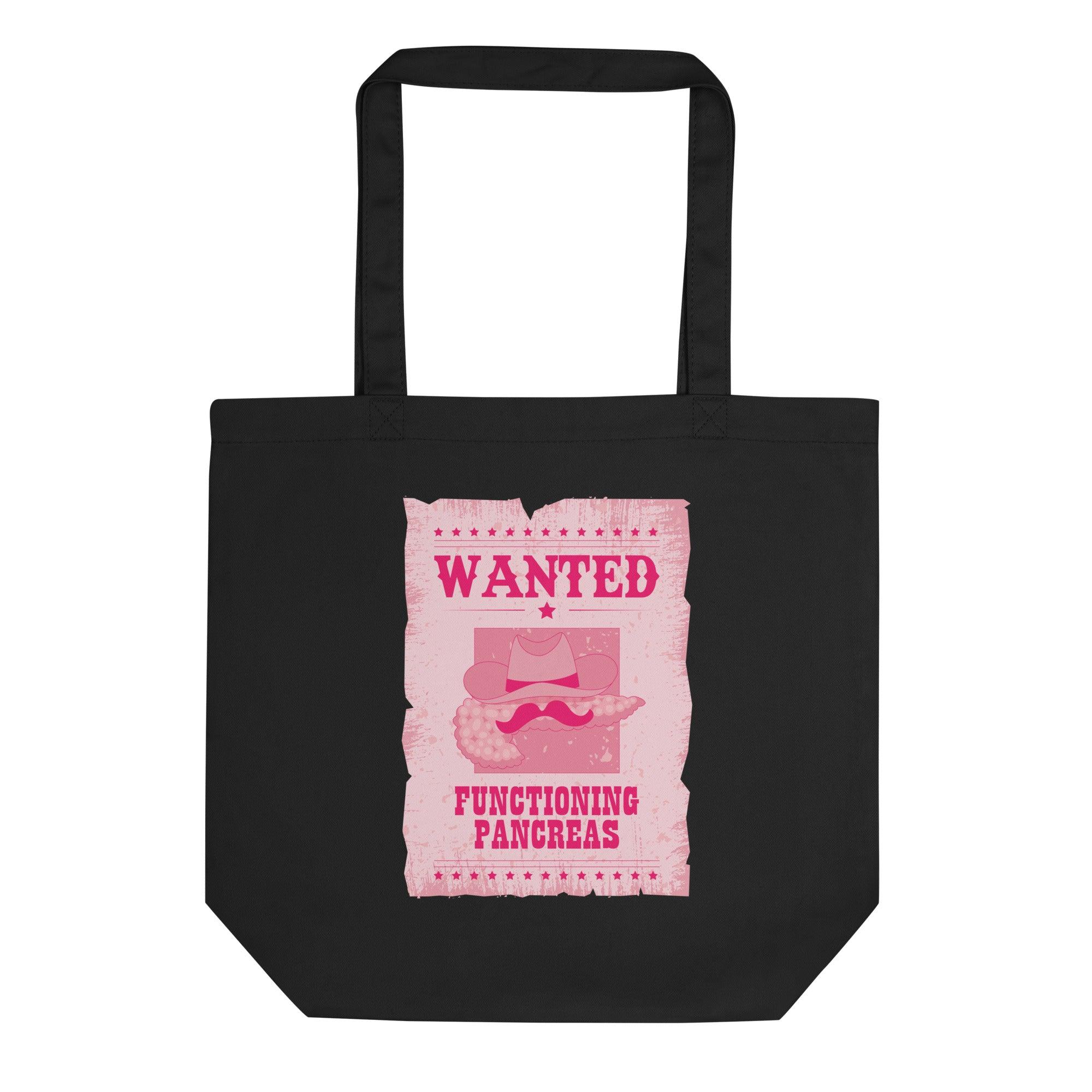 ExpressionMed Wanted Poster in Pink Eco Tote Bag