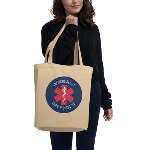 ExpressionMed Type 2 Diabetic Alert Eco Tote Bag