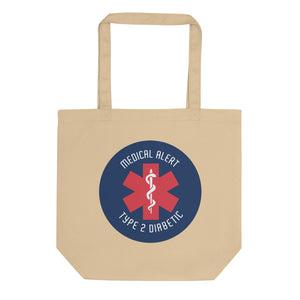 ExpressionMed Type 2 Diabetic Alert Eco Tote Bag