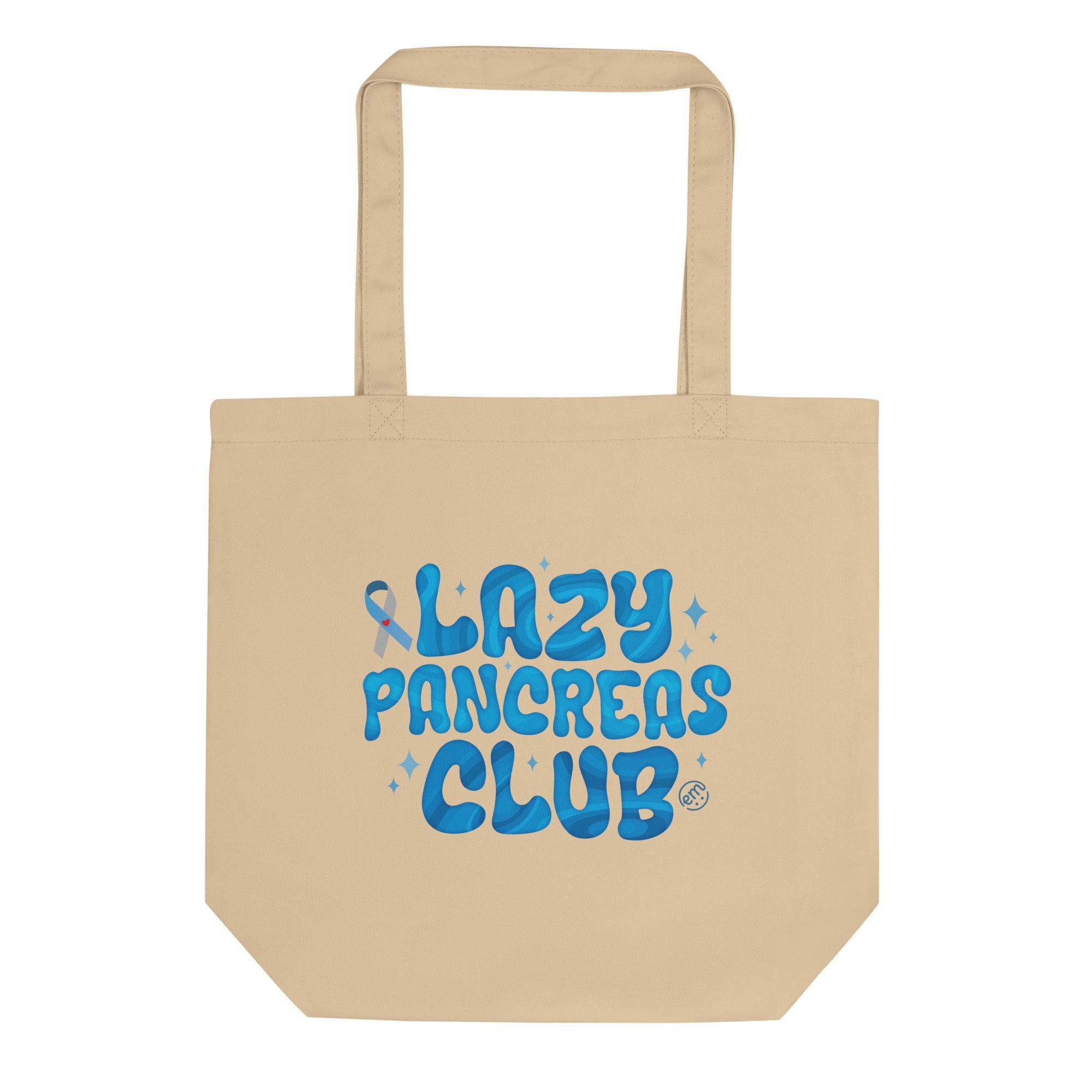 ExpressionMed Lazy Pancreas Club Eco Tote Bag