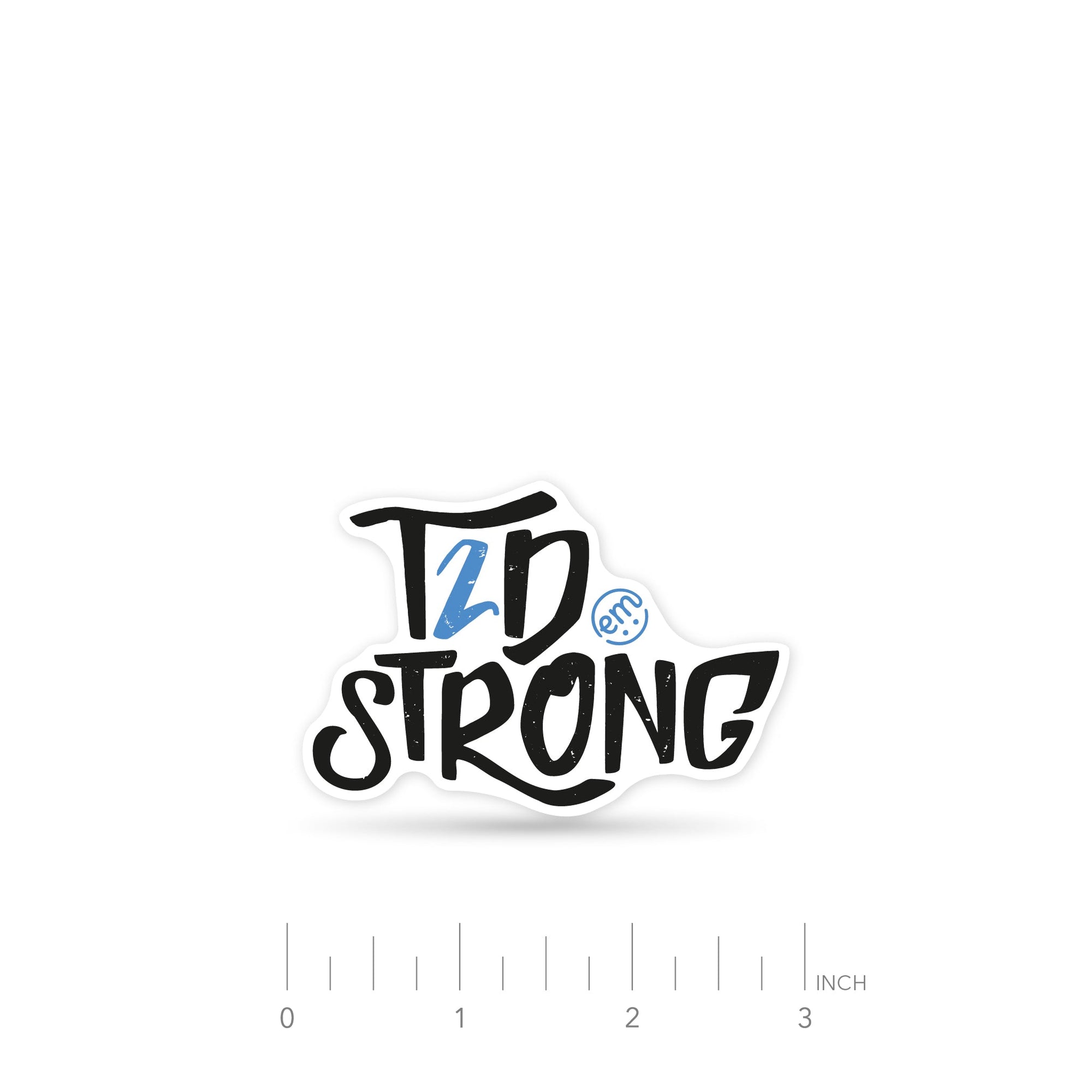 ExpressionMed T2D Strong Decal Sticker Single T2D Resilience Art Vinyl Decoration