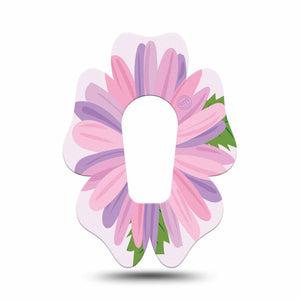 ExpressionMed Daisy Dexcom G6 Flower Shape Tape Single Tape Bright Daisy Adhesive Patch Continuous Glucose Monitor Design
