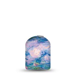 ExpressionMed Monet Water Lilies Pod Full Wrap Sticker Pod Full Wrap Sticker Single Sticker French art monet historic art piece Decorative Decal Pump design