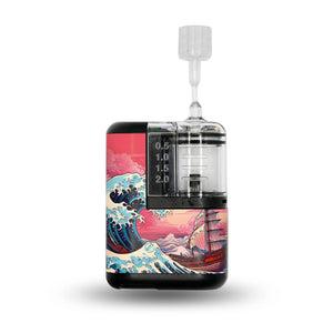 ExpressionMed Great Wave Tandem Mobi Sticker Single Sticker Only Powerful Ocean, Vinyl Decoration Pump Design