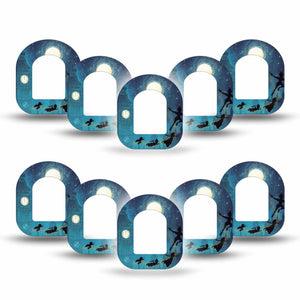 ExpressionMed Starlight Flyers Omnipod Mini, 10-Pack starry night sky Sensor Decoration For Pump