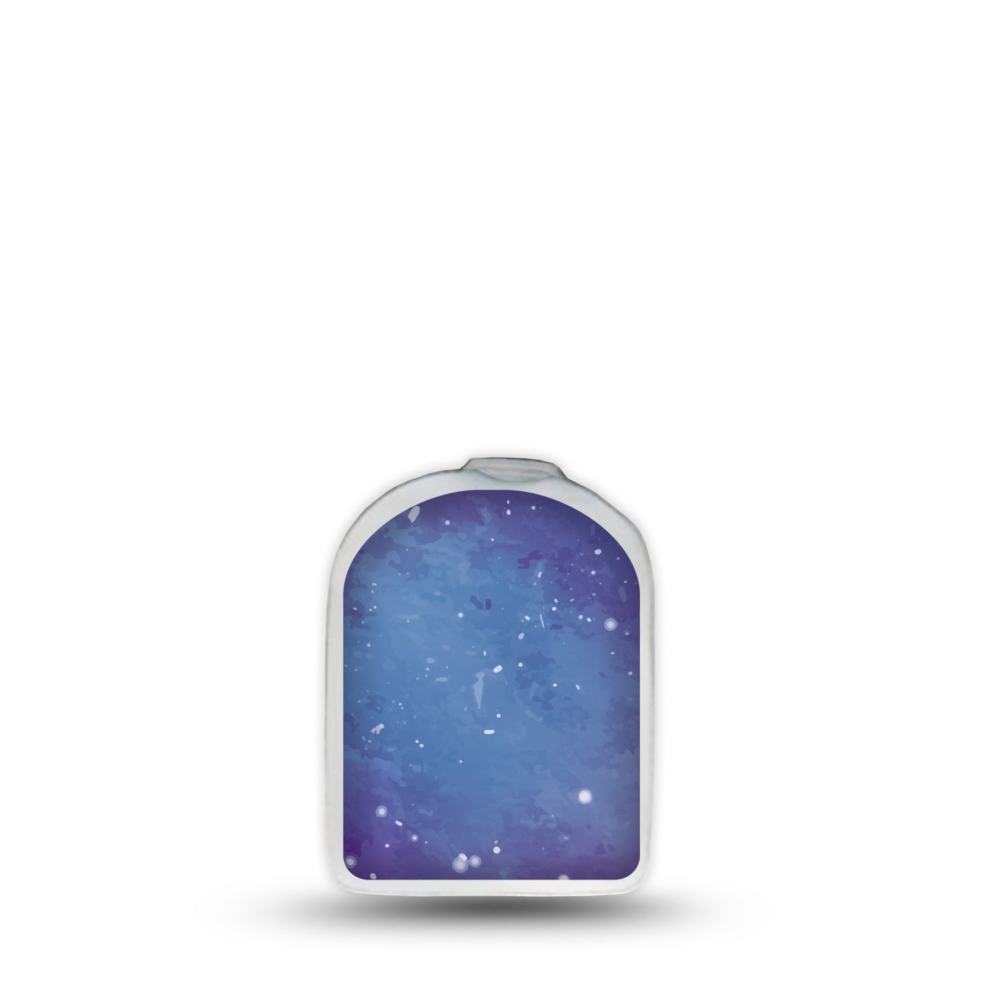 ExpressionMed Galaxy Omnipod Surface Center Sticker Single Sticker Space Universe Vinyl Decoration Pump Design