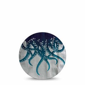 ExpressionMed Tentacles Dexcom G7 Overpatch, Dexcom Stelo Glucose Biosensor System, Single Tape Kraken-Inspired, Overlay Tape CGM Design