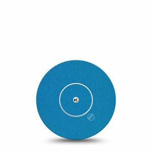 ExpressionMed Teal Freestyle Libre and Libre 2 Plus Sticker and Tape, Abbott Lingo, Blue Green Color, Adhesive Sticker and Tape Design Continuous Glucose Monitor Design