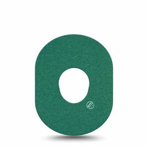 ExpressionMed Forest Green Dexcom G7 Tape, Dexcom Stelo Glucose Biosensor System, Single Tape Basic Color, Overlay Tape CGM Design
