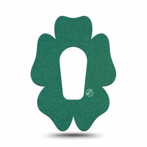 ExpressionMed Forest Green Dexcom G6 Flower Shape Tape, Single Tape Pantone Color, Adhesive Patch Continuous Glucose Monitor Design
