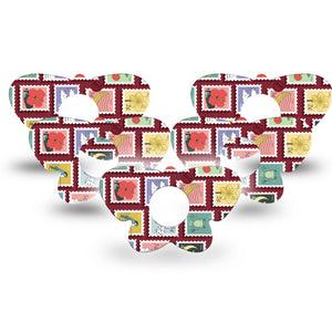 ExpressionMed Postage Stamp Infusion Butterfly, 10-Pack Adorable postage stamps Fixing Ring Tape For Pump