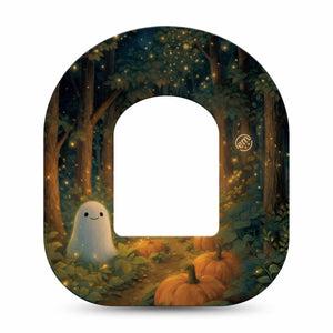 ExpressionMed Woodland Ghost Omnipod, Single Tape autumn woodland style Accessories For Insulin Pump