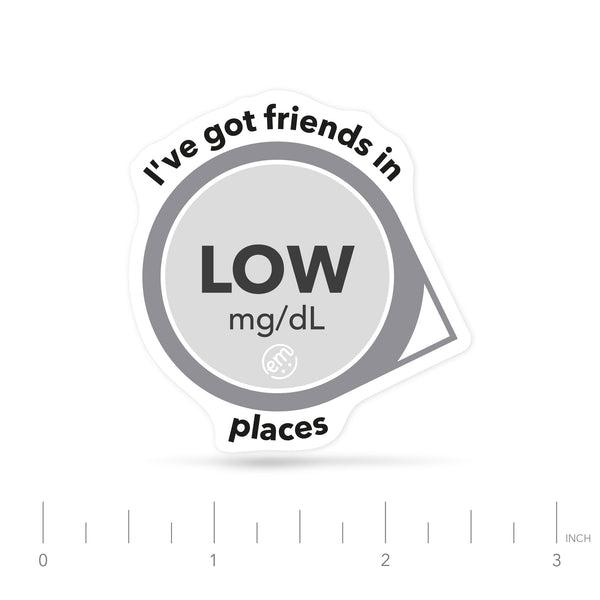 ExpressionMed Low Places Decal Sticker Garth Brooks Inspired Decal  Decal Sticker Only
