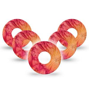 ExpressionMed Ruffles Infusion Set Gumdrop, 10-Pack Flowing ruffle layers Accessories For Pump