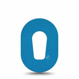 ExpressionMed Teal Dexcom G6 Mini Tape, Single Tape Pantone Color, Adhesive Tape CGM Design