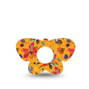 ExpressionMed Buzzing Wings Infusion Set Butterfly Shape Tape 5-Pack Tape Buzzing Creatures, Plaster Continuous Glucose Monitor Design