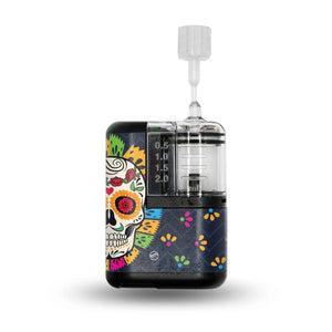 ExpressionMed Dia de los Muertos Tandem Mobi Sticker Single Sticker Only Festive Skulls, Vinyl Decoration CGM Design