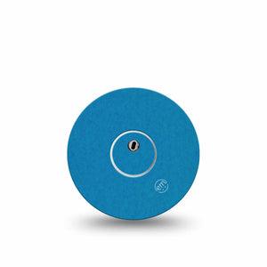 ExpressionMed Teal Freestyle Libre 3 and Libre 3 Plus Sticker and Tape  Basic Color, Vinyl Sticker and Tape Pairing CGM Design