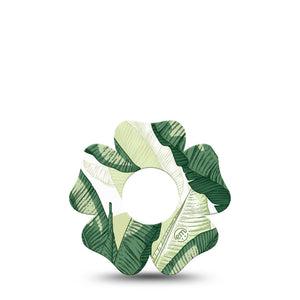 ExpressionMed Palm Leaf Infusion Flower, 5-Pack Large plant leaves Best Covers For Insulin Pump
