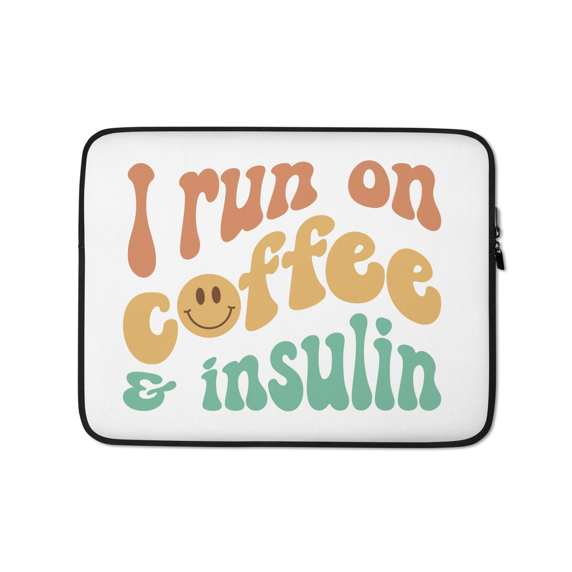 ExpressionMed Coffee & Insulin Laptop Sleeve