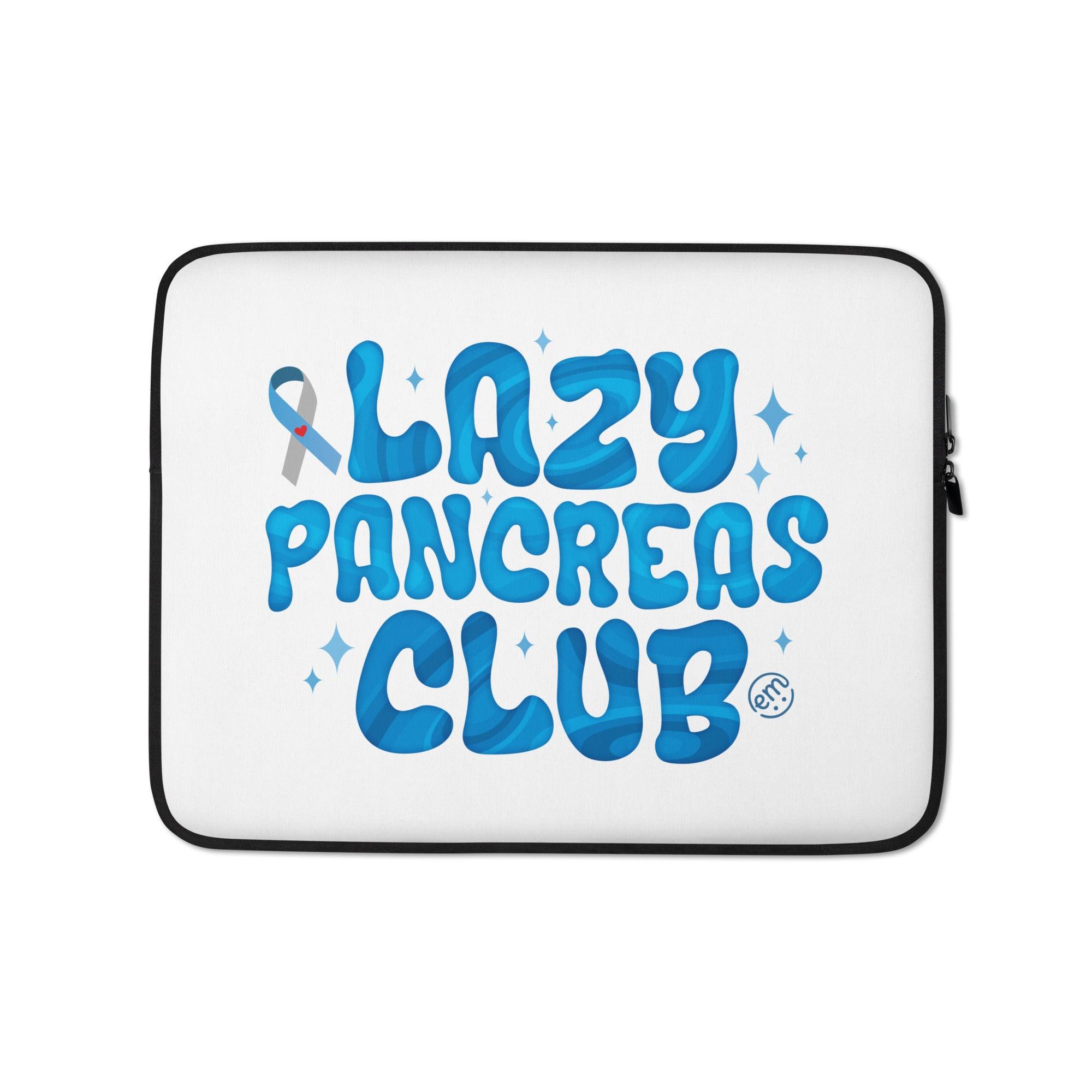 ExpressionMed Lazy Pancreas Club Laptop Sleeve