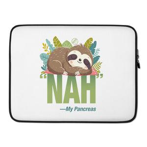 ExpressionMed NAH Sloth Laptop Sleeve