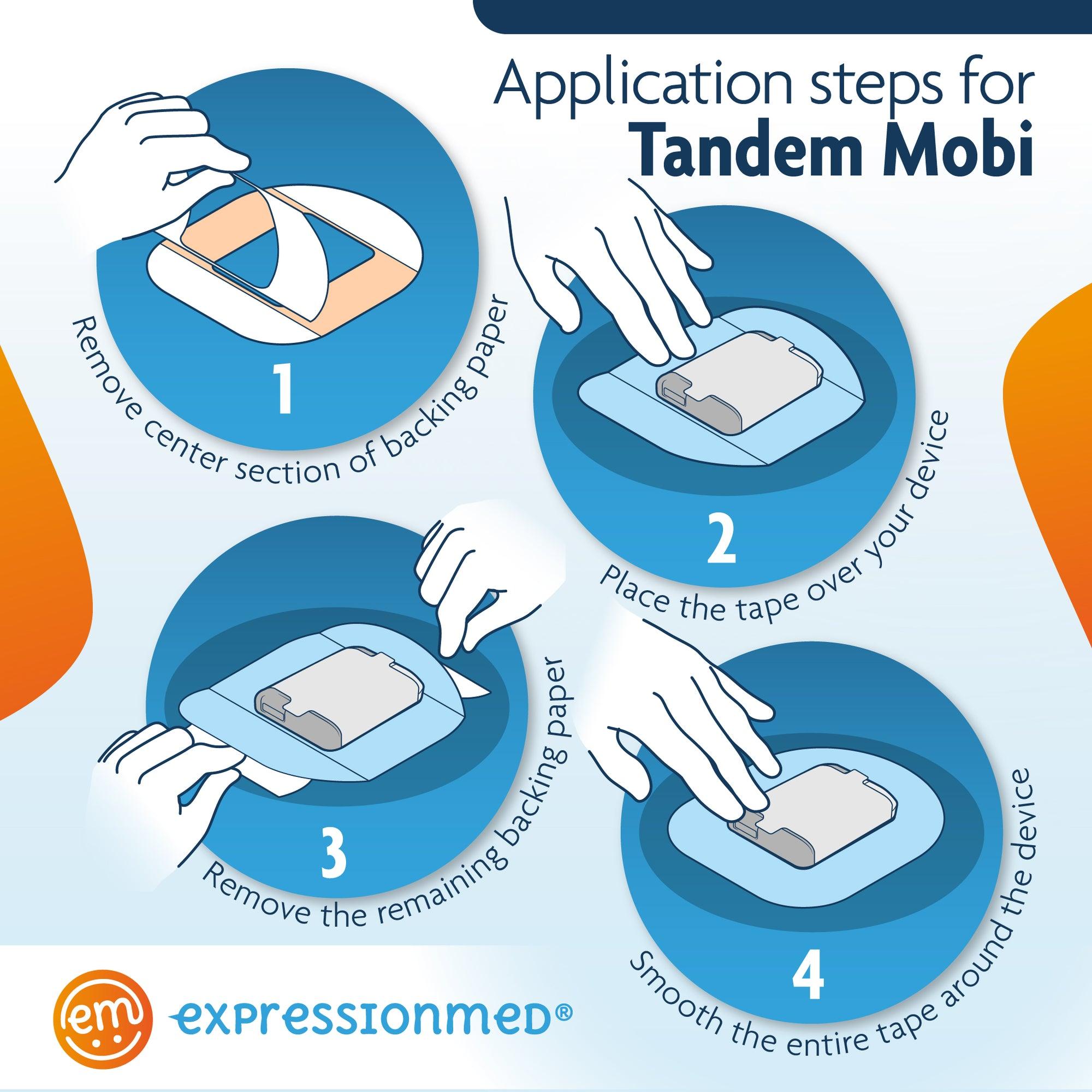 ExpressionMed Mobi Tape Application Instructions