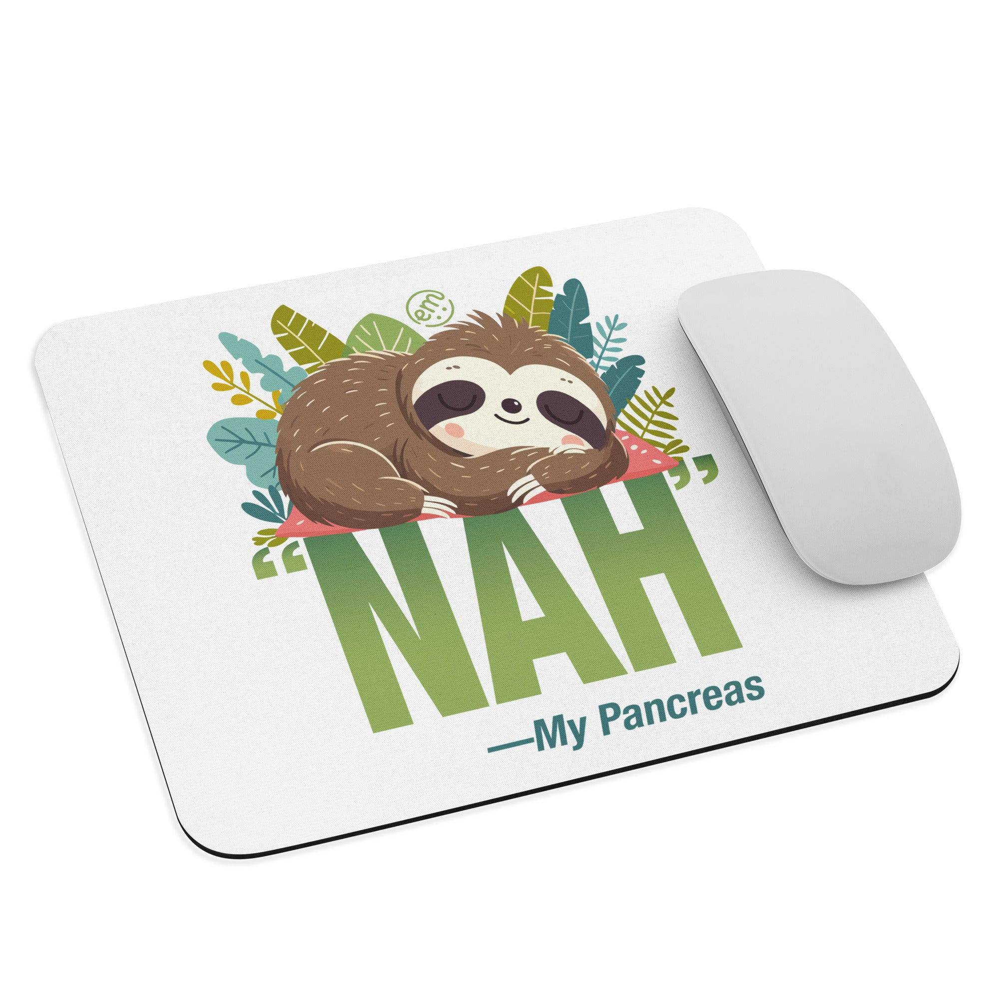 ExpressionMed NAH Sloth Mouse pad