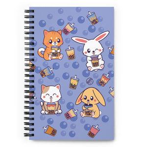 ExpressionMed Boba Buddies Spiral notebook