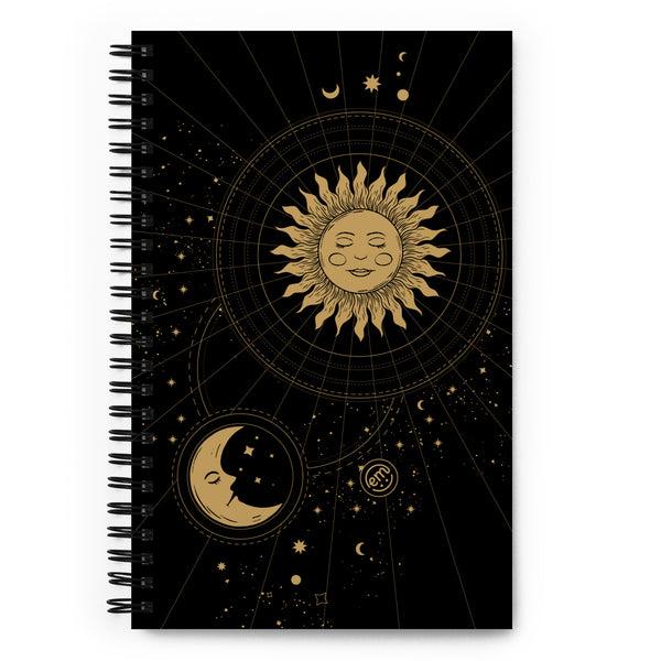 ExpressionMed Cosmic Vibes Spiral notebook