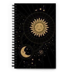 ExpressionMed Cosmic Vibes Spiral notebook