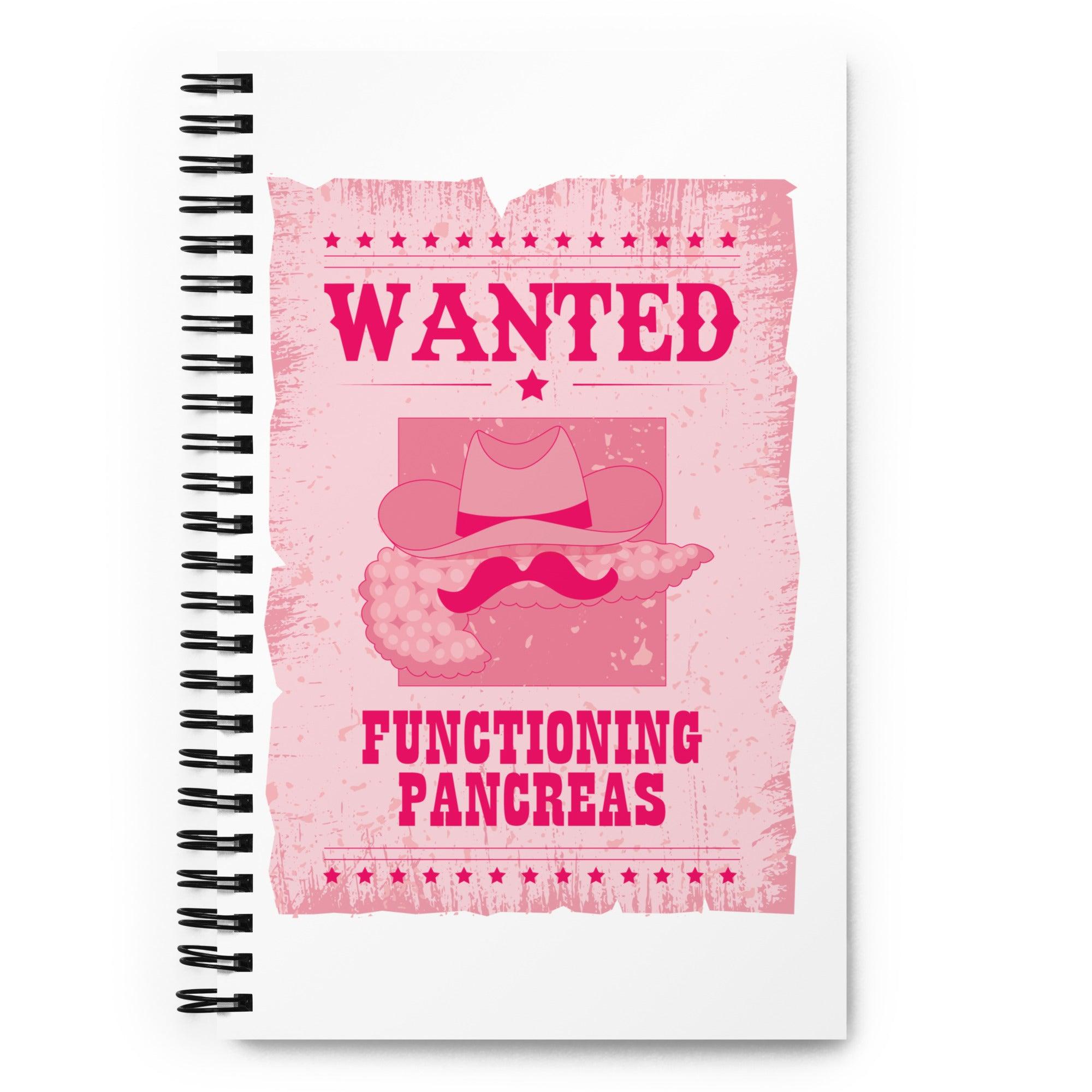 ExpressionMed Wanted Poster in Pink Spiral notebook