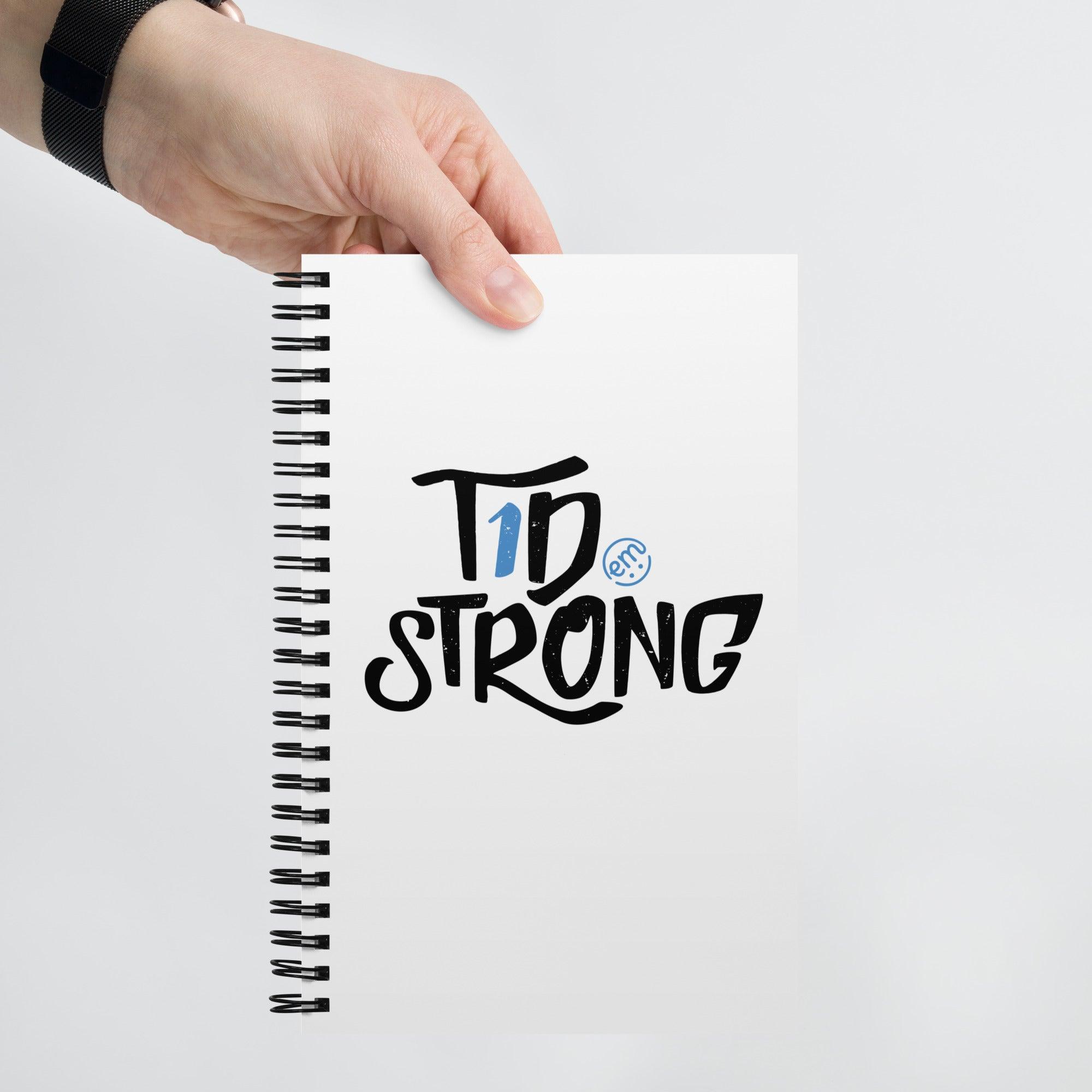 ExpressionMed T1D Strong Spiral notebook