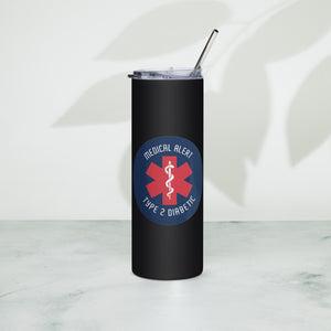 ExpressionMed Type 2 Diabetic Alert Stainless steel tumbler